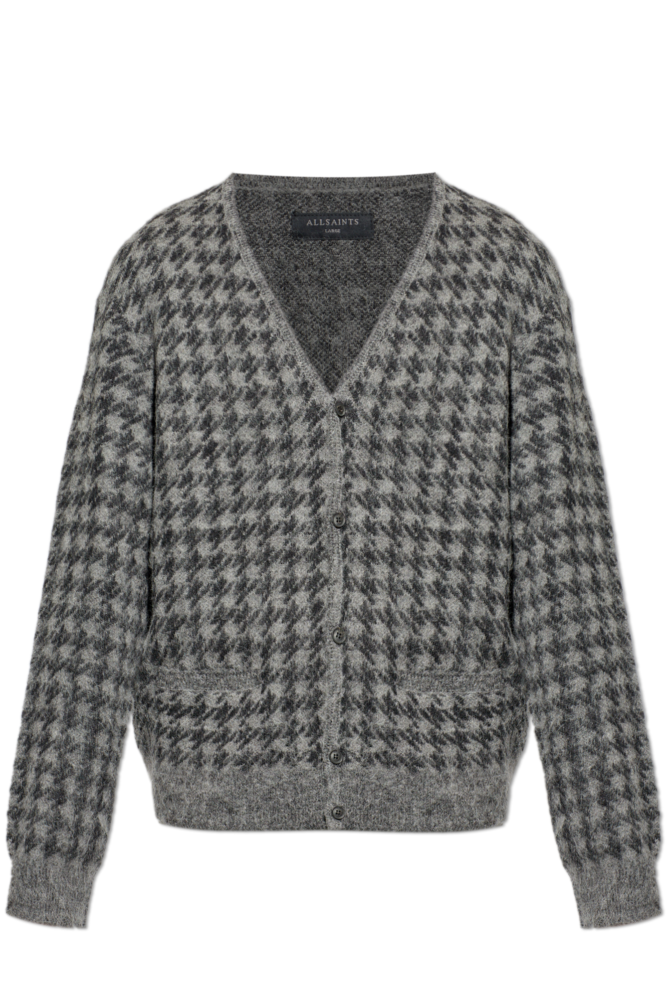 (取寄) オールセインツ メンズ ザイン カーディガン AllSaints men Zain Cardigan Charcoal Grey AllSaints Cardigan 